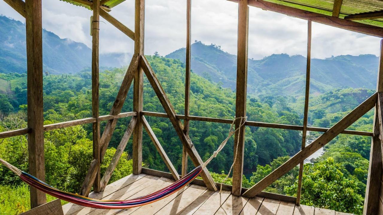 Ch'I Bocol Community Hostel Lanquín Buitenkant foto